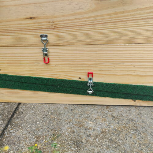 Portable Pitching Mound Lock Clamps Portable Pitching Mound Lock Clamps