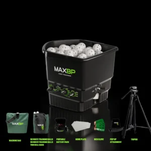 MaxBP Pro Pitching Machine Bundle