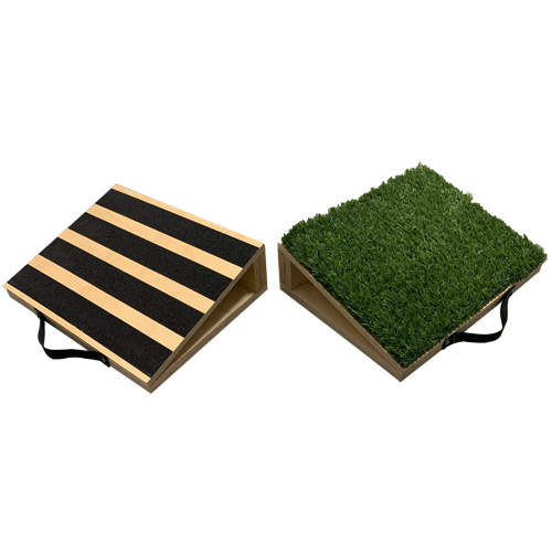 Catcher’s Receiving Ramp (and Hitting Wedge) - Turf & Grip Tape Catcher’s Receiving Ramp (and Hitting Wedge) - Turf & Grip Tape