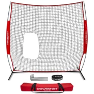 PowerNet 7x7 ft Pitch-Thru Protection Screen for Softball