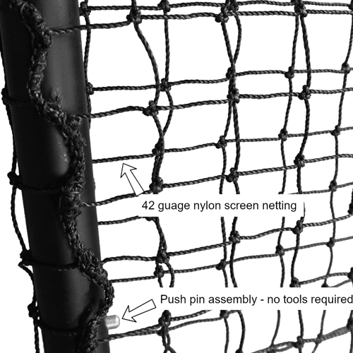 4 x 6 Safety Net and Frame Netting 4 x 6 Safety Net and Frame Netting
