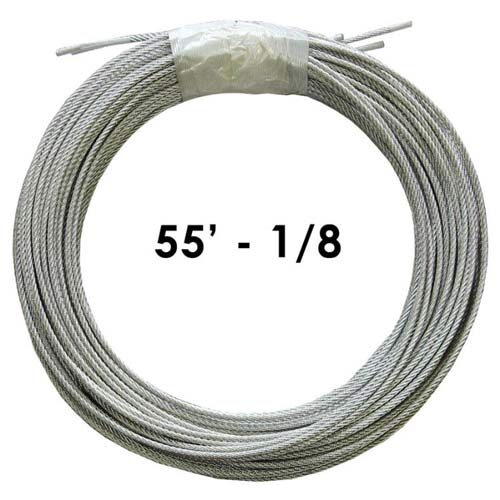 Cable Kit for Batting Cages 55ft 1/8 Cable Kit for Batting Cages 55ft 1/8