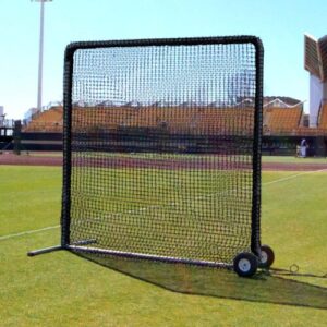8' x 8' Fielder Net and Premier Frame with Wheels
