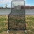 Complete Deluxe Commercial Batting Cage Bundle 7 x 4 L-Net with Frame