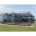 2" Commercial Stand Alone Double Wide Batting Cage Frames 2