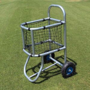 Baseball Cart Ball Caddy with Wheels