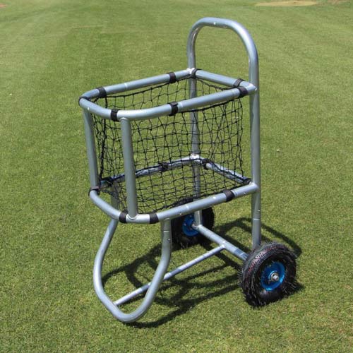Baseball Cart Ball Caddy with Wheels
