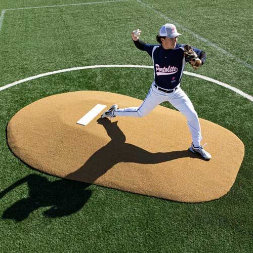 10-Inch One-Piece Game Mound Tan Pitcher 10-Inch One-Piece Game Mound Tan Pitcher