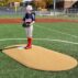 6-Inch One-Piece Game Mound Tan Pitcher