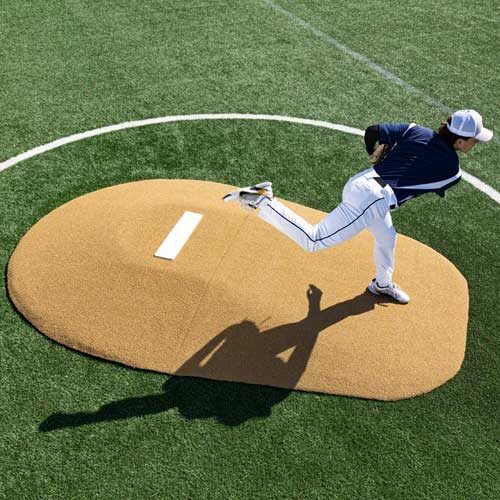 8-Inch Two Piece Game Mounds Tan Pitcher 8-Inch Two Piece Game Mounds Tan Pitcher