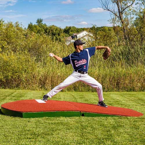 Oversized Two Piece Practice Mound Red Oversized Two Piece Practice Mound Red