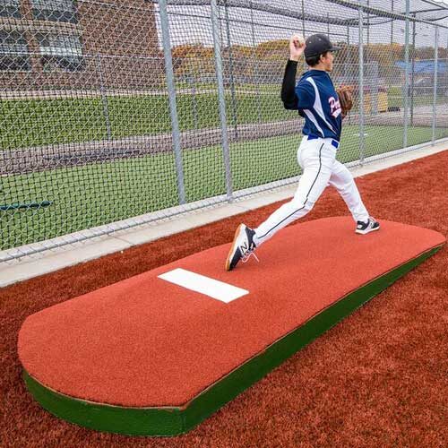 Standard-One-Piece-Practice-Mounds-Red-Pitcher
