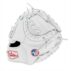 Valle Eagle 32WT Weighted catcher’s training mitt side view