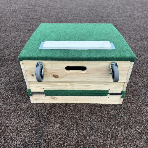8 Inch Portable Pitching Mound Bottom Wheels 8 Inch Portable Pitching Mound Bottom Wheels